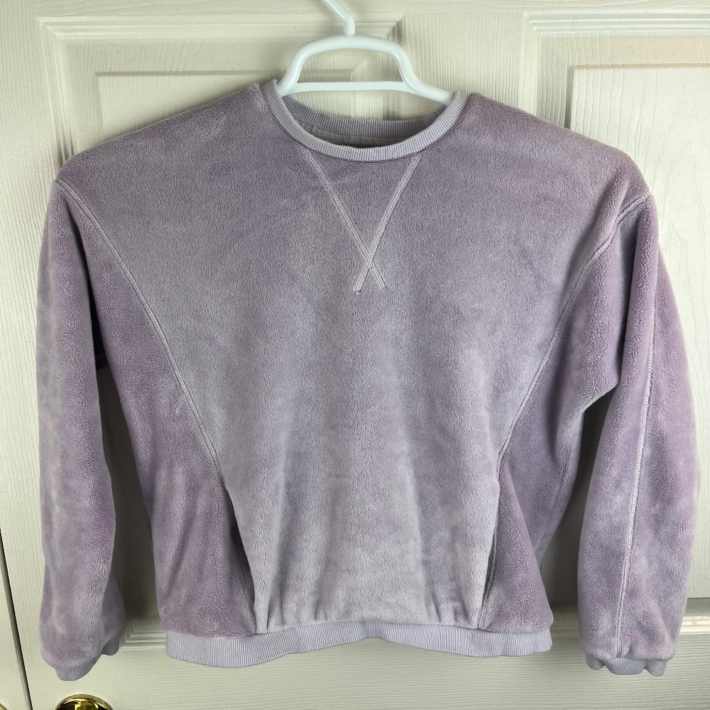 COPY - Athleta Girl Feelin' Great Sweatshirt Purple Size Large